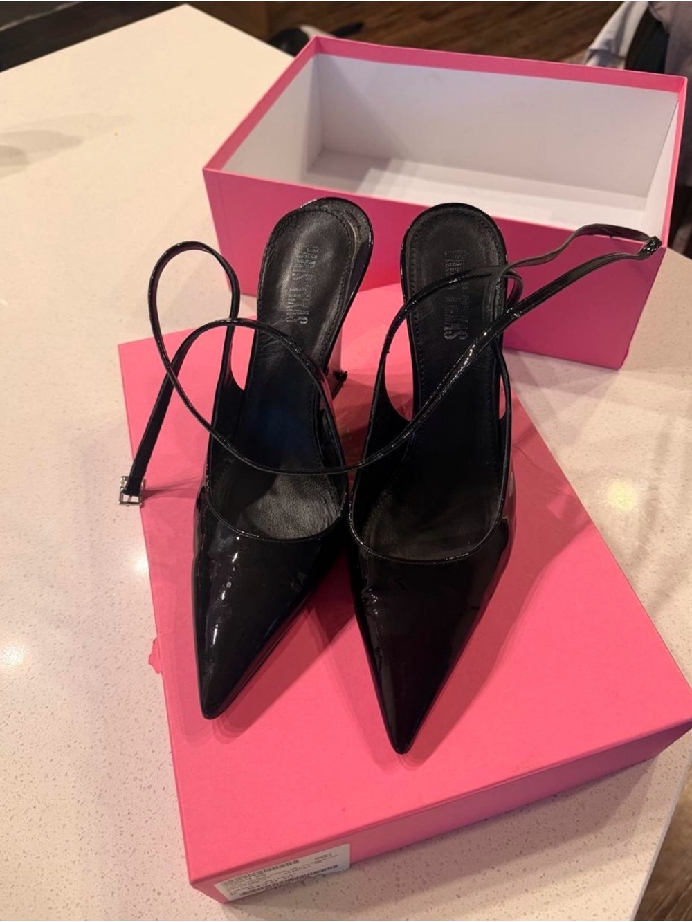 paris texas wanda lace up slingback